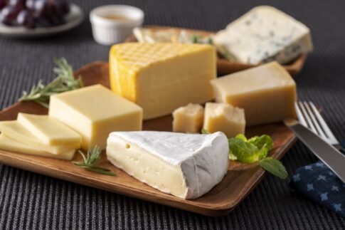 ナチュラルチーズの盛り合わせの画像